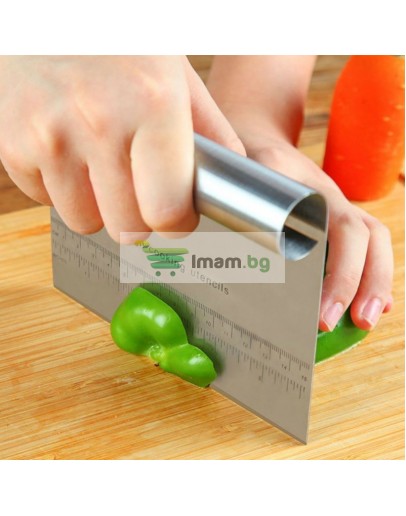 Нож за рязане на тесто от неръждаема стомана 15см